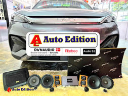 BYD Atto 3 EV Car Audio upgrade – Dynaudio and Rebec Car Speakers, DSP Amplifier, Subwoofer and Door Soundproof | Plug & Play Audio upgrade with Auto Edition Singapore