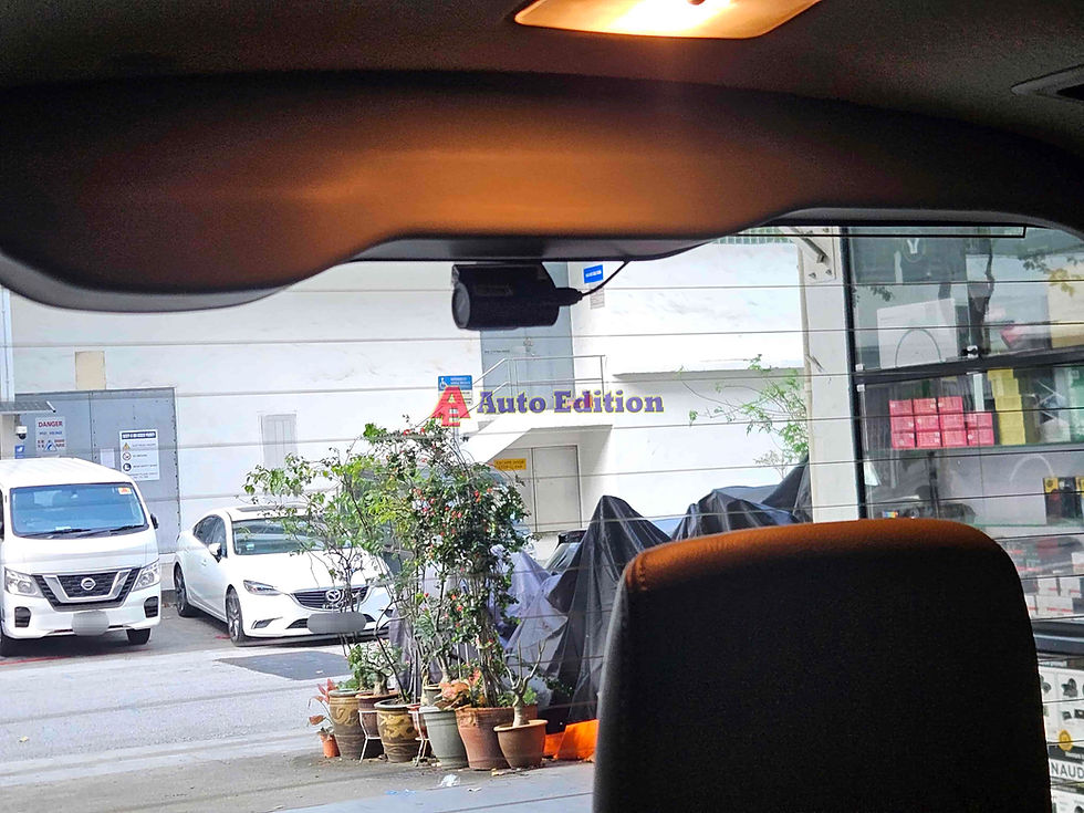 Toyota Noah Hybrid Car Dash Camera - IROAD FX2 Pro front & rear + Parking motion - IROAD Power Pack Max 8 installed Singapore | Auto Edition