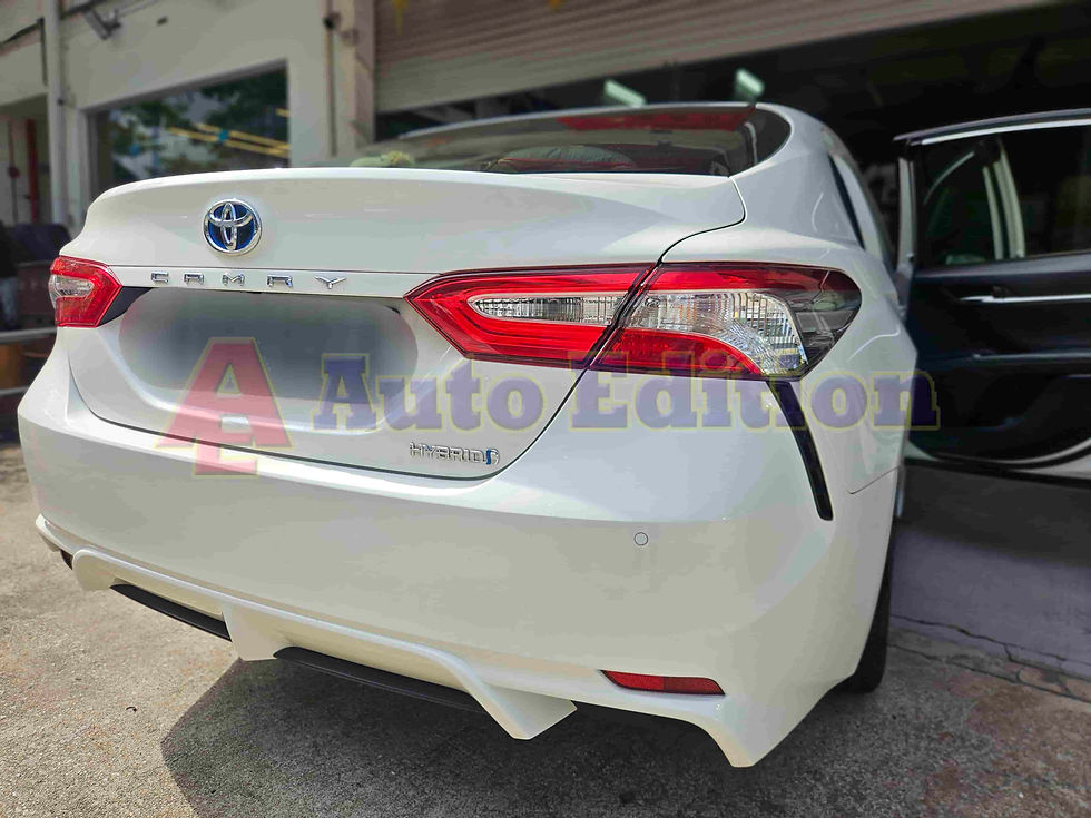 Toyota Camry installed Car Dash Camera- IROAD FX2 Pro front & rear | IROAD Pro 6 12 Power Pack Car Parking Battery Singapore | Singapore | Auto Edition Car Dash Camera Singapore