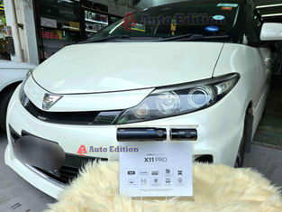 Toyota Estima Car Dash Camera - IROAD X11 Pro front & rear installed Singapore | Auto Edition