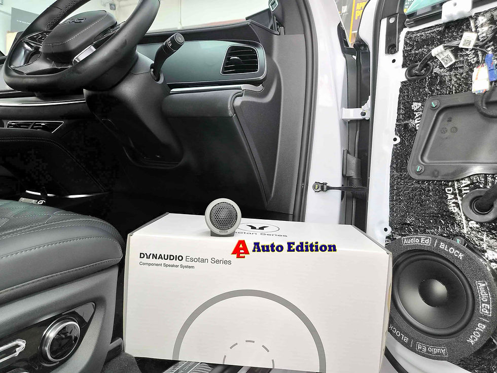 BYD Sealion 7 - Complete Car Audio Upgrade - Dynaudio Speakers, DSP Amplifier, Subwoofer + Door Soundproofing | Auto Edition Singapore