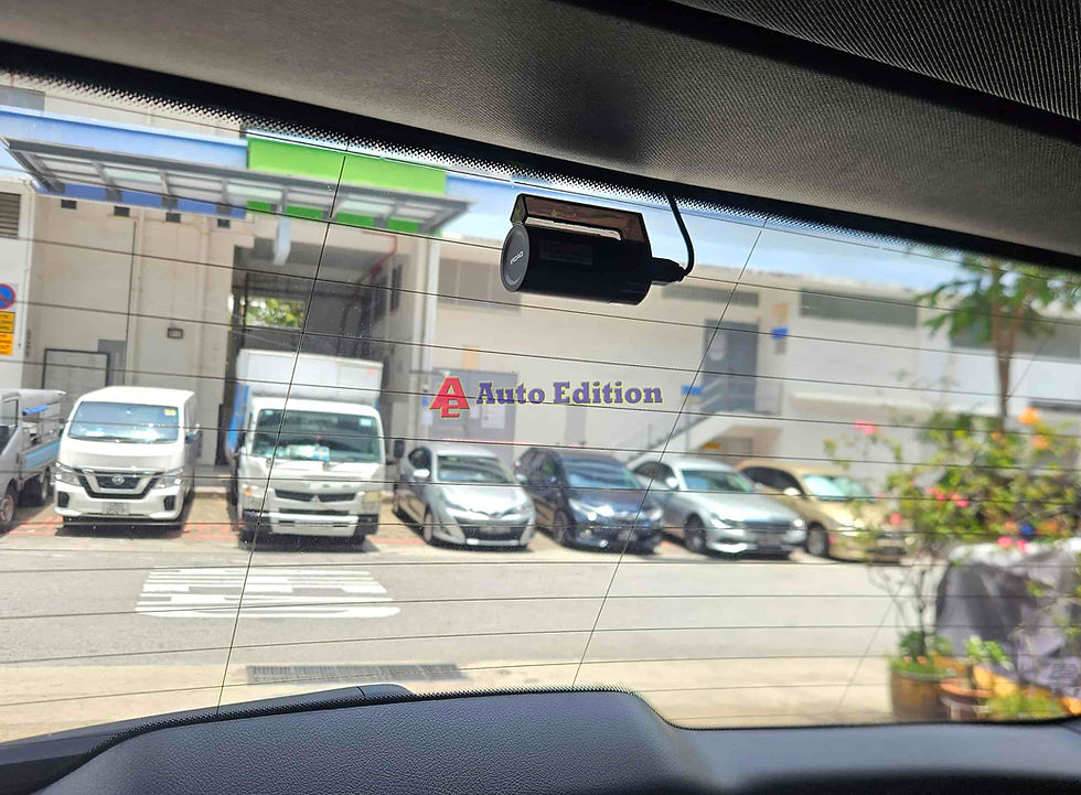 Mercedes EQB250 - Car Dash Camera - IROAD FX2 Pro front & rear installed Singapore | Auto Edition