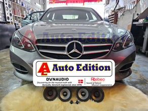 Mercedes E250 W212 Car Speakers upgraded to Rebec Car Audio | Singapore