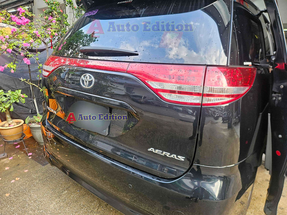 Toyota Estima Car Android Radio Player upgraded - with Auto Edition | Singapore