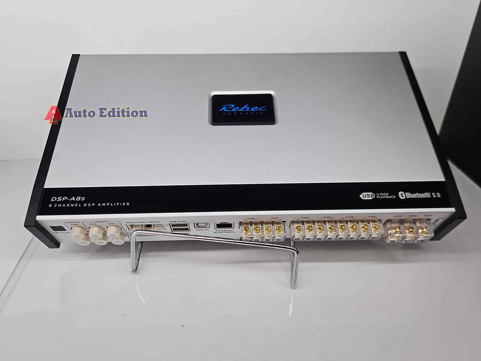 Toyota RAV4 Car Audio upgrade – Rebec Full-Range Car Speakers and DSP Amplifier | Plug & Play audio upgrade with Auto Edition Singapore