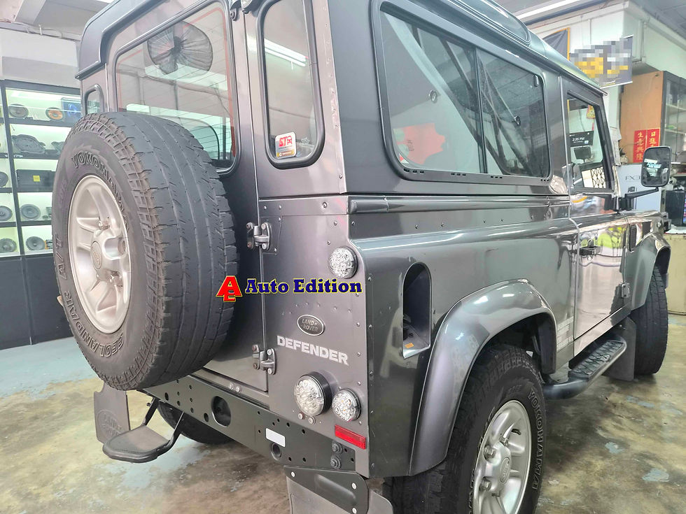 Land Rover Defender - IROAD FX2 Pro Car Dashcam Installation | Auto Edition Singapore