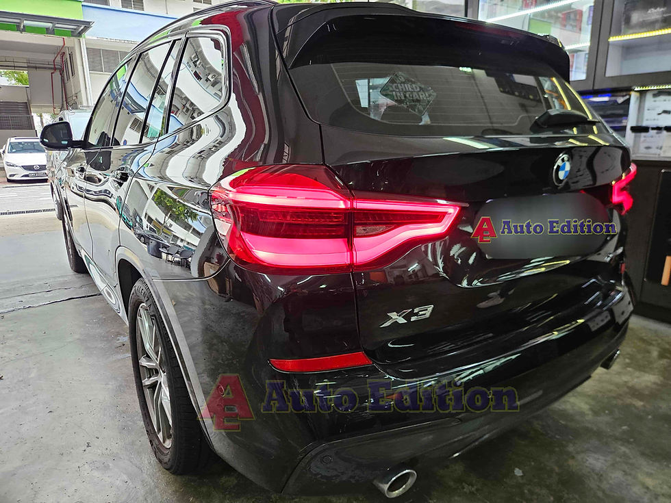 BMW X3 Car Dash Camera - IROAD X10 Pro front & rear + Parking motion - IROAD Power Pack Max 8 installed Singapore | Auto Edition