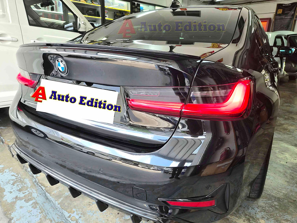 BMW 318i Car Dash Camera - IROAD X10 Pro front & rear + Parking motion - IROAD Power Pack Pro 10 installed Singapore | Auto Edition