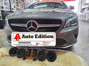 Mercedes CLA 180 W117 - Car Speakers upgraded to Rebec Car Audio - with Auto Edition | Singapore