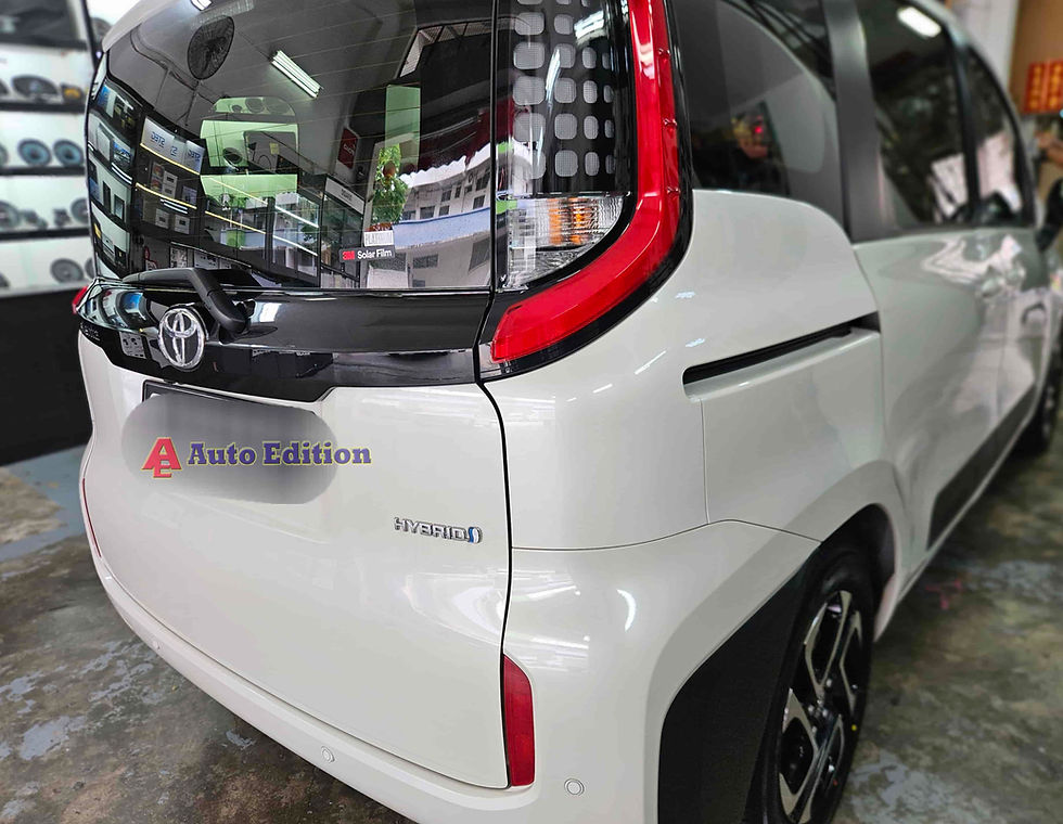 Toyota Sienta Car Dash Camera - IROAD FX2 Pro front & rear + Parking motion - IROAD Power Pack Max 8 installed Singapore | Auto Edition