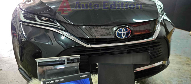 Toyota Harrier Hybrid Car Dash Camera - IROAD X10 Pro front & rear + Parking motion - IROAD Power Pack Max 8 installed Singapore | Auto Edition