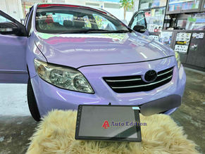 Toyota Corolla Altis Car Android Radio Player and Reverse Camera upgraded - with Auto Edition | Singapore