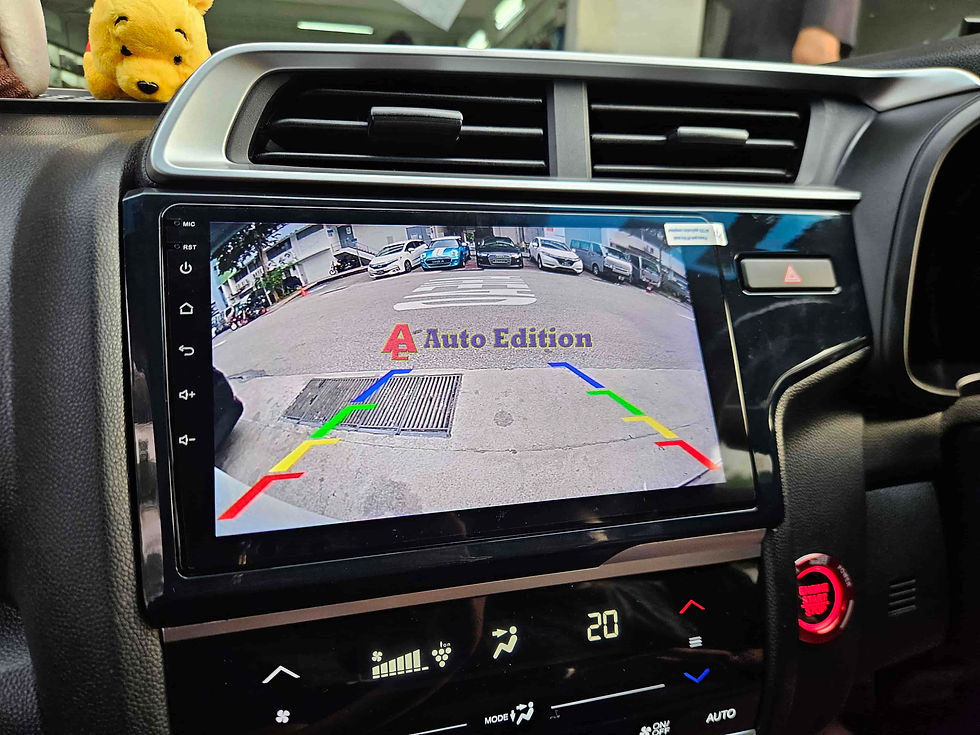 Honda Fit Car Audio upgrade – Dynaudio Car Speakers, DSP, Amplifier, Subwoofer, Door Soundproof, Car Android Radio Player and Reverse Camera | Plug & Play Audio upgrade with Auto Edition Singapore