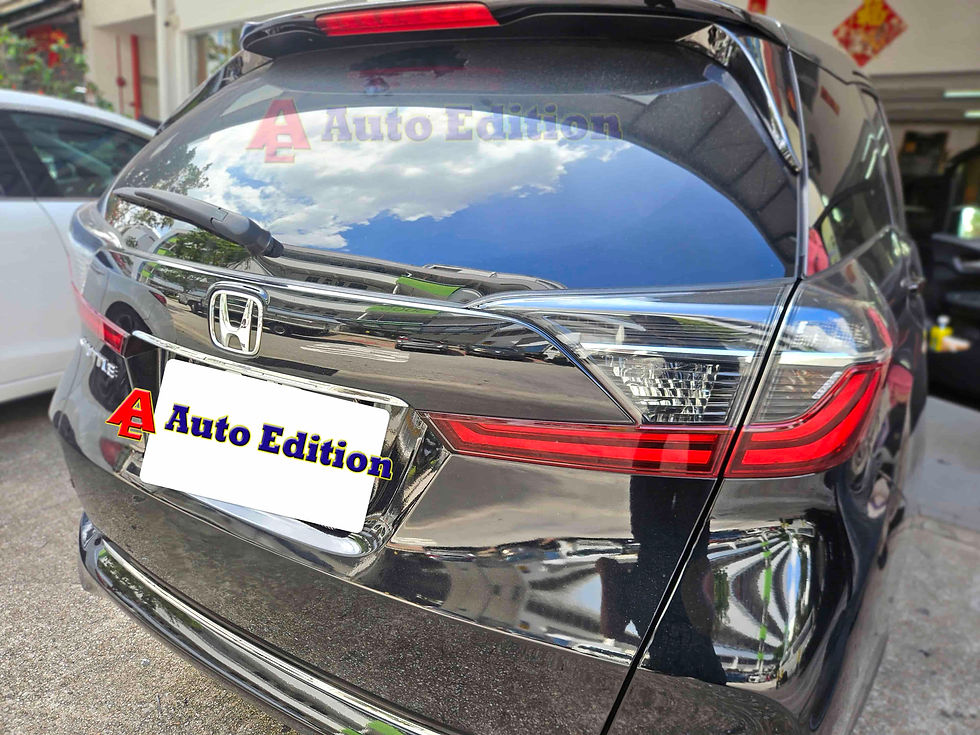 Honda Shuttle- Car Dash Camera - IROAD FX2 Pro front & rear installed Singapore | Auto Edition