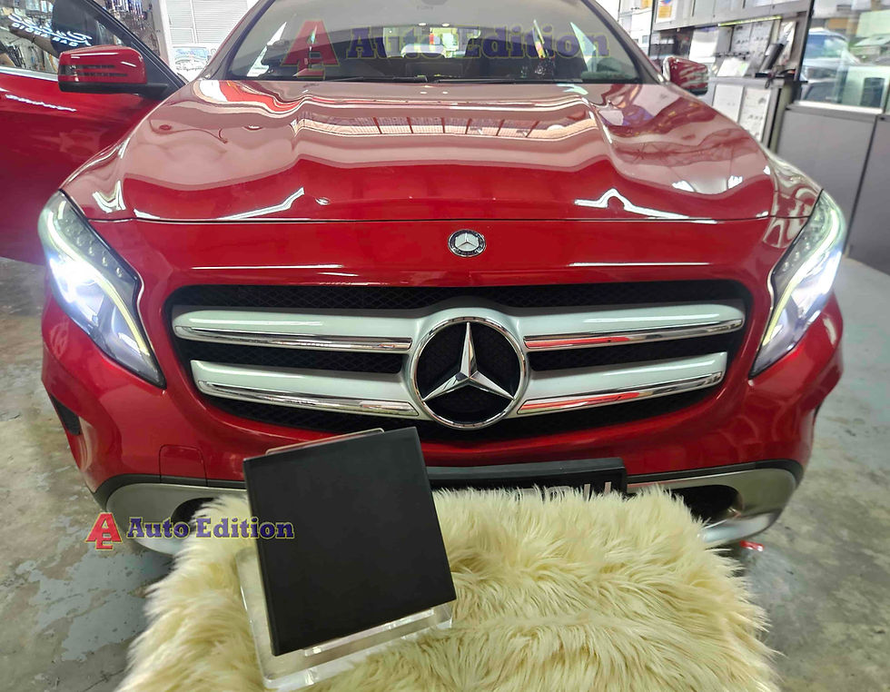 Mercedes GLA180 Car Dash Camera's - Power Pack for Parking motion recording - IROAD Power Pack Pro installed Singapore | Auto Edition