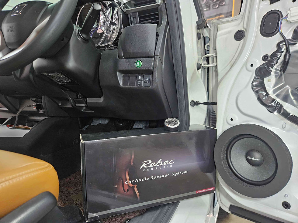 Honda Vezel Car Audio upgrade – Rebec Car Speakers, DSP Amplifier and Subwoofer | Plug & Play upgrade with Auto Edition Singapore