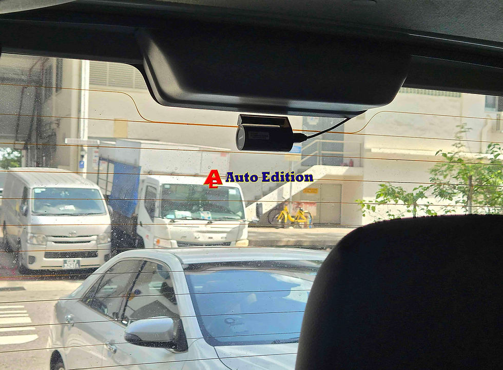 Nissan Serena ePower - Car Dash Camera - IROAD FX2 Pro front & rear installed Singapore | Auto Edition