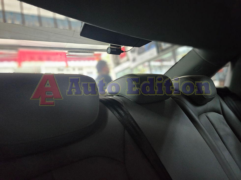 Audi A3 installed Car Dash Camera- IROAD FX2 Pro front & rear | Singapore | Auto Edition Car Dash Camera Singapore