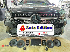 Mercedes CLA180 upgrade – Rebec Car Speakers and DSP Amplifier | Plug & Play Audio upgrade with Auto Edition Singapore