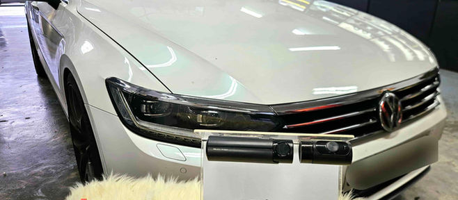 Volkswagen Passat - Car Dash Camera - IROAD FX2 Pro front & rear installed Singapore | Auto Edition
