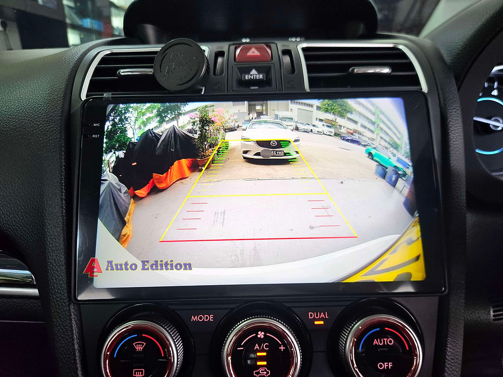 Subaru Forester Car Android Radio Player and Car Dash Camera IROAD upgraded - with Auto Edition | Singapore