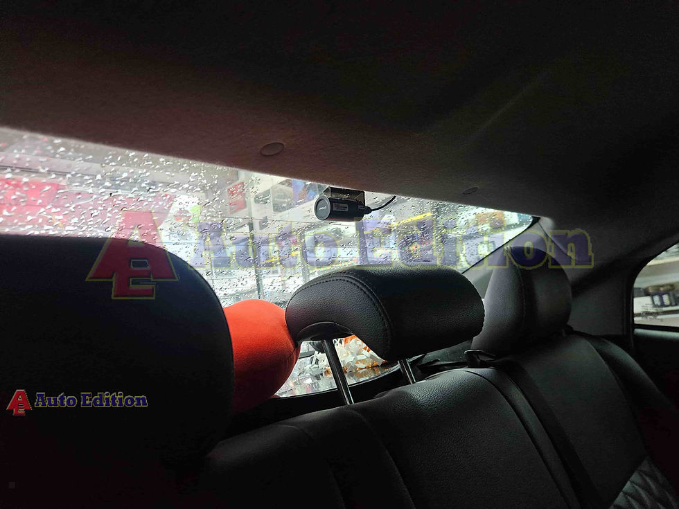 Toyota Vios Car Dash Camera - IROAD FX2 Pro front & rear installed Singapore | Auto Edition
