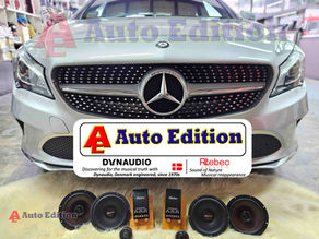Mercedes CLA200 W117 - Car Speakers upgraded to Rebec Car Audio - with Auto Edition | Singapore