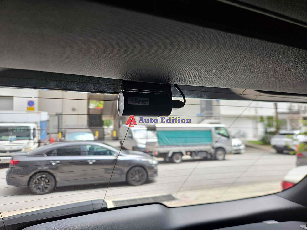 Mercedes EQA250+ - Car Dash Camera - IROAD FX2 Pro front & rear installed Singapore | Auto Edition