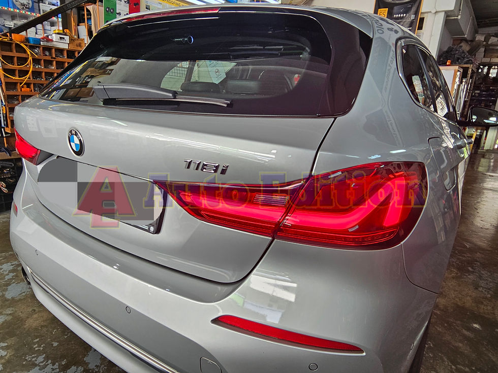 BMW 118i installed Car Dash Camera- IROAD X6 front & rear | Singapore | Auto Edition | Car Dash Camera Singapore