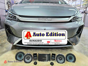 BYD M6 Car Audio upgrade – Rebec Car Speakers and DSP Amplifier | Plug & Play Audio upgrade with Auto Edition Singapore
