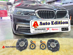 BMW 520i G30 - Car Speakers and Subwoofer upgraded to Rebec Car Audio | Plug & Play Audio upgrade with Auto Edition Singapore