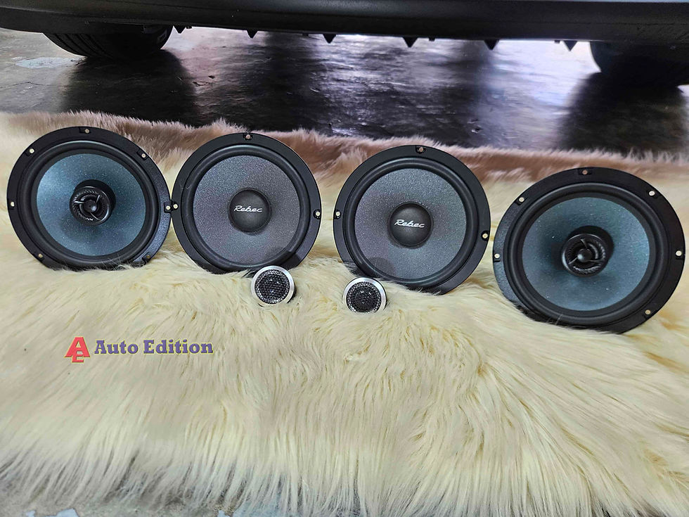 Nissan Qashqai - Car Speakers upgraded to Rebec Car Audio - with Auto Edition | Singapore