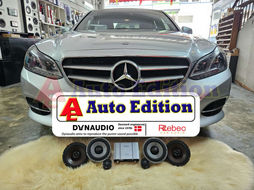 Mercedes E250 W212 upgraded - Rebec Car Audio Speaker, DSP Amplifier - Singapore