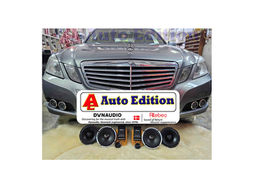 Mercedes E200 W212 - Car Speakers upgraded to Rebec Car Audio - with Auto Edition | Singapore