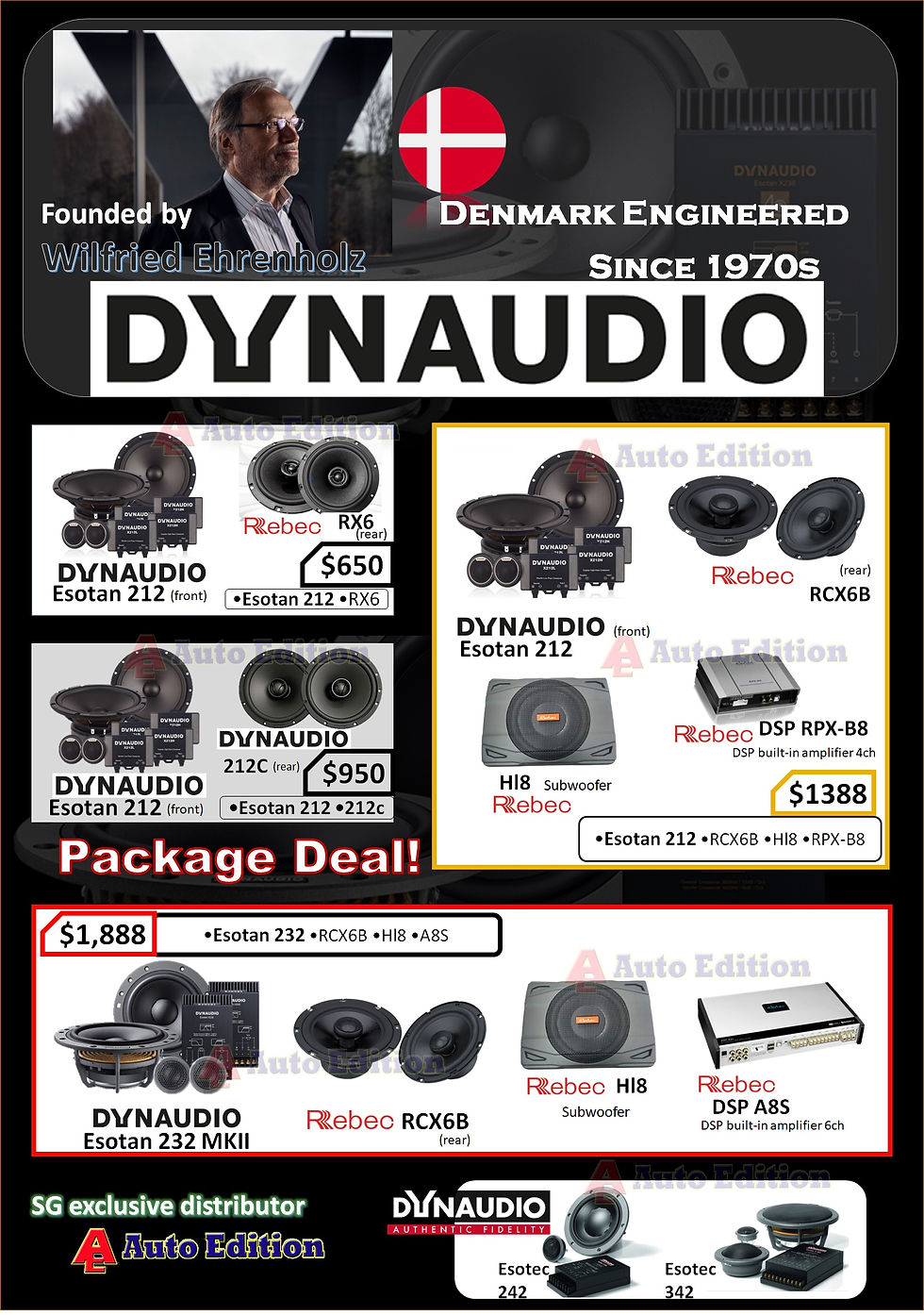 Car Audio System Singapore Dynaudio & Rebec Car Audio Singapore
