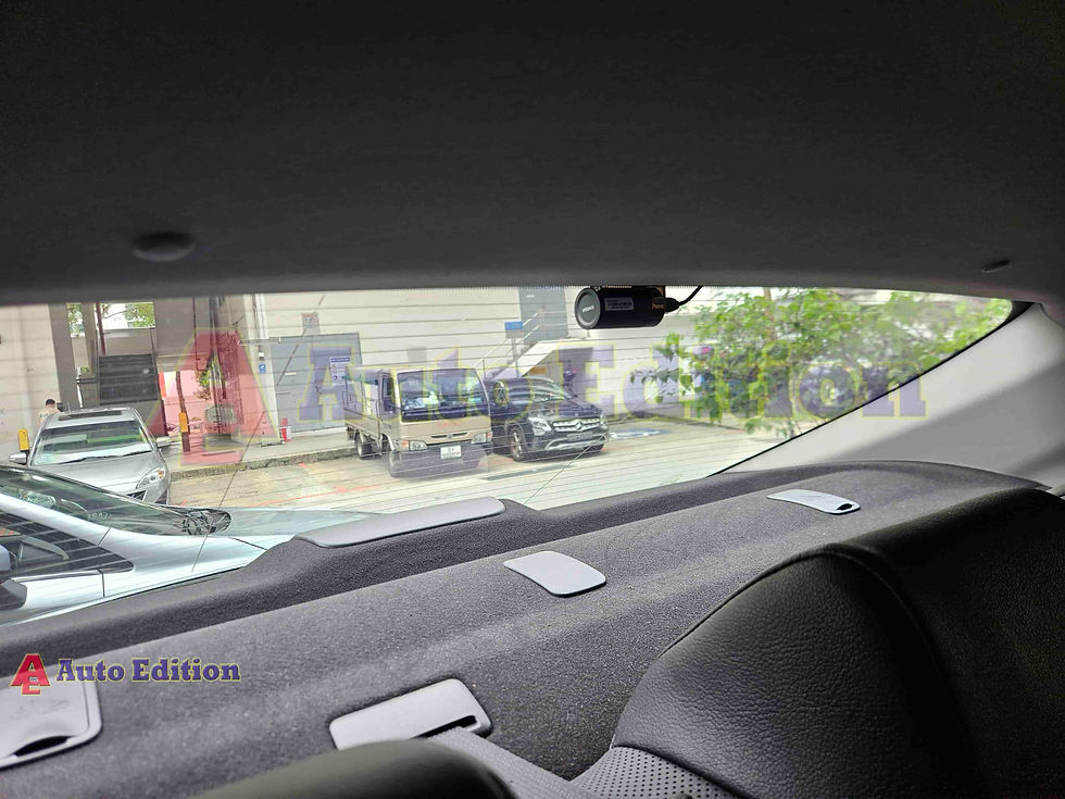 Toyota Camry Car Dash Camera - IROAD FX2 Pro front & rear installed Singapore | Auto Edition