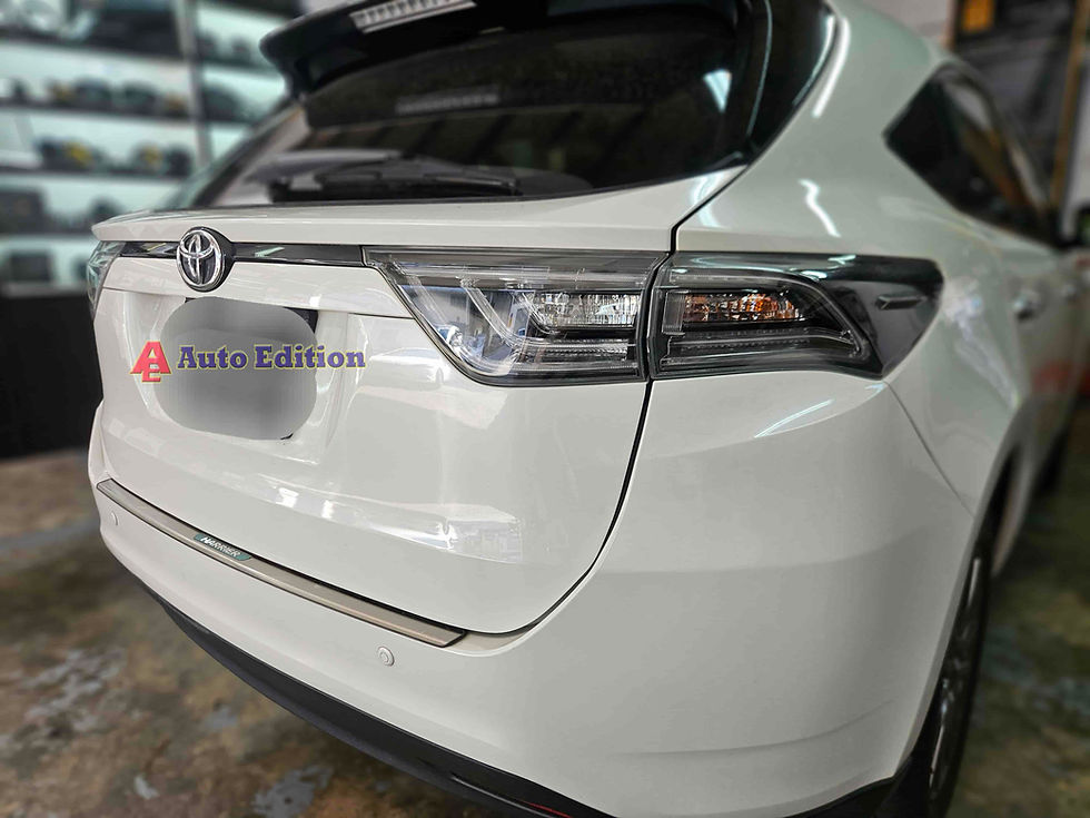 Toyota Harrier - Car Dash Camera - IROAD FX2 Pro front & rear installed Singapore | Auto Edition