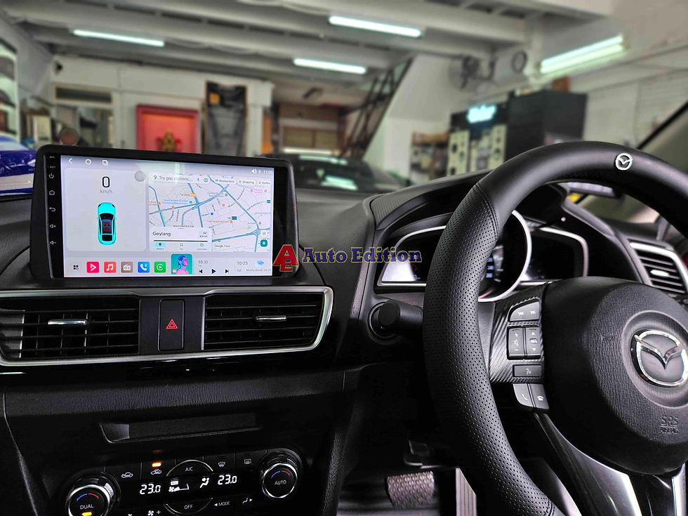 Mazda 3 Car Android Radio Player upgraded - with Auto Edition | Singapore