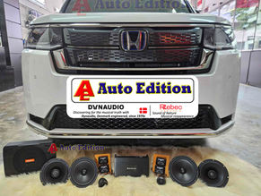 Honda Spada Stepwagon Car Audio upgrade – Dynaudio and Rebec Car Speakers, DSP Amplifier and Subwoofer | Plug & Play upgrade with Auto Edition Singapore