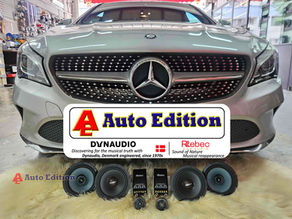 Mercedes CLA200 - Car Speakers upgraded to Rebec Car Audio - with Auto Edition | Singapore