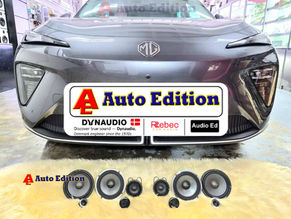 MG S6 EV - Car Speakers upgraded to Rebec Car Audio | Plug & Play Audio upgrade with Auto Edition Singapore