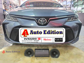 Toyota Altis Car Audio upgrade – Rebec Car Speakers and Android Radio Player | Plug & Play Audio upgrade with Auto Edition Singapore