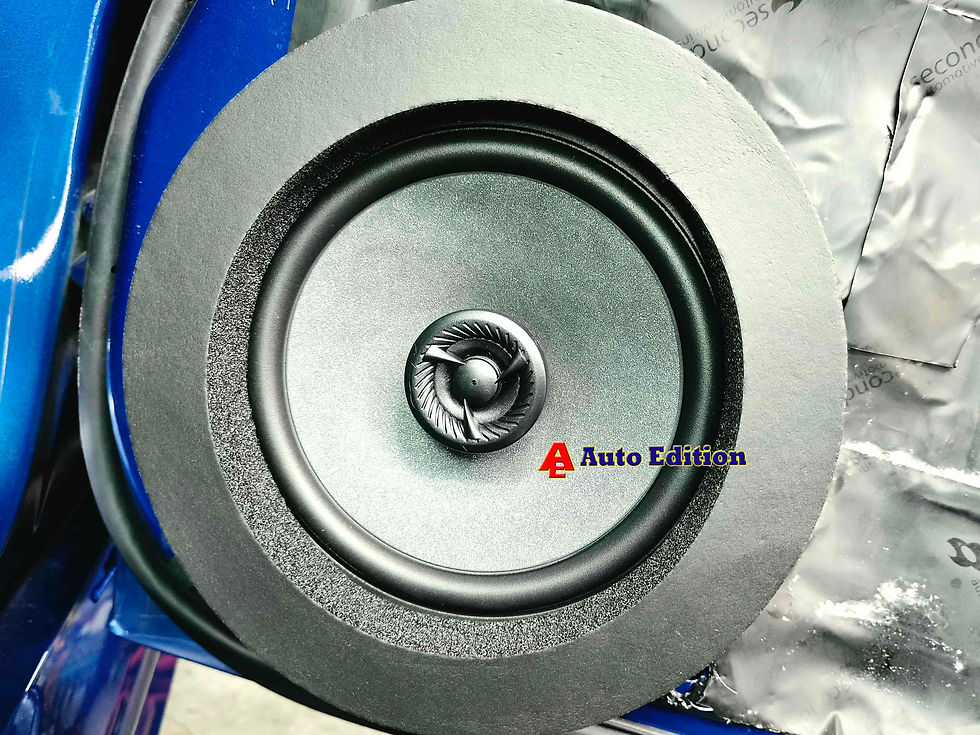 Subaru WRX - Car Speakers upgraded to Rebec Car Audio | Plug & Play Audio upgrade with Auto Edition Singapore