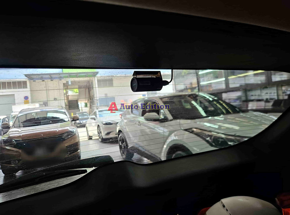 Honda Vezel - Car Dash Camera - IROAD FX2 Pro front & rear installed Singapore | Auto Edition