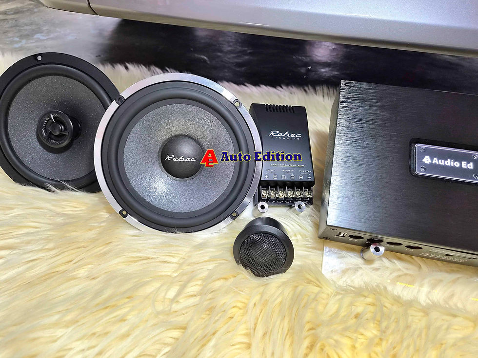 Toyota Noah Hybird Car Audio upgrade – Rebec Car Speakers and DSP Amplifier | Plug & Play Audio upgrade with Auto Edition Singapore