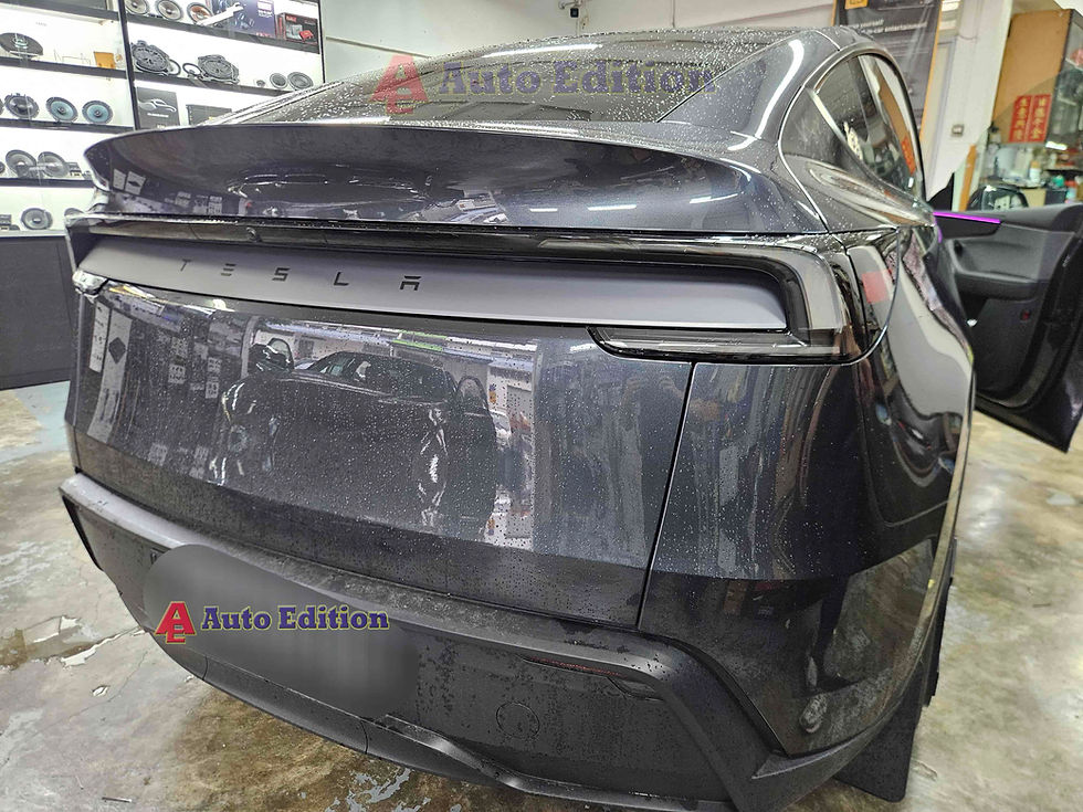 Tesla Model Y Juniper Car Dash Camera - IROAD X10 Pro front & rear + Parking motion - IROAD Power Pack Max 8 installed Singapore | Auto Edition