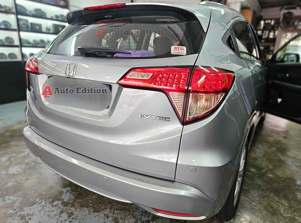 Honda Vezel Car Dash Camera - IROAD FX2 Pro front & rear + Parking motion - IROAD Power Pack Max 8 installed Singapore | Auto Edition