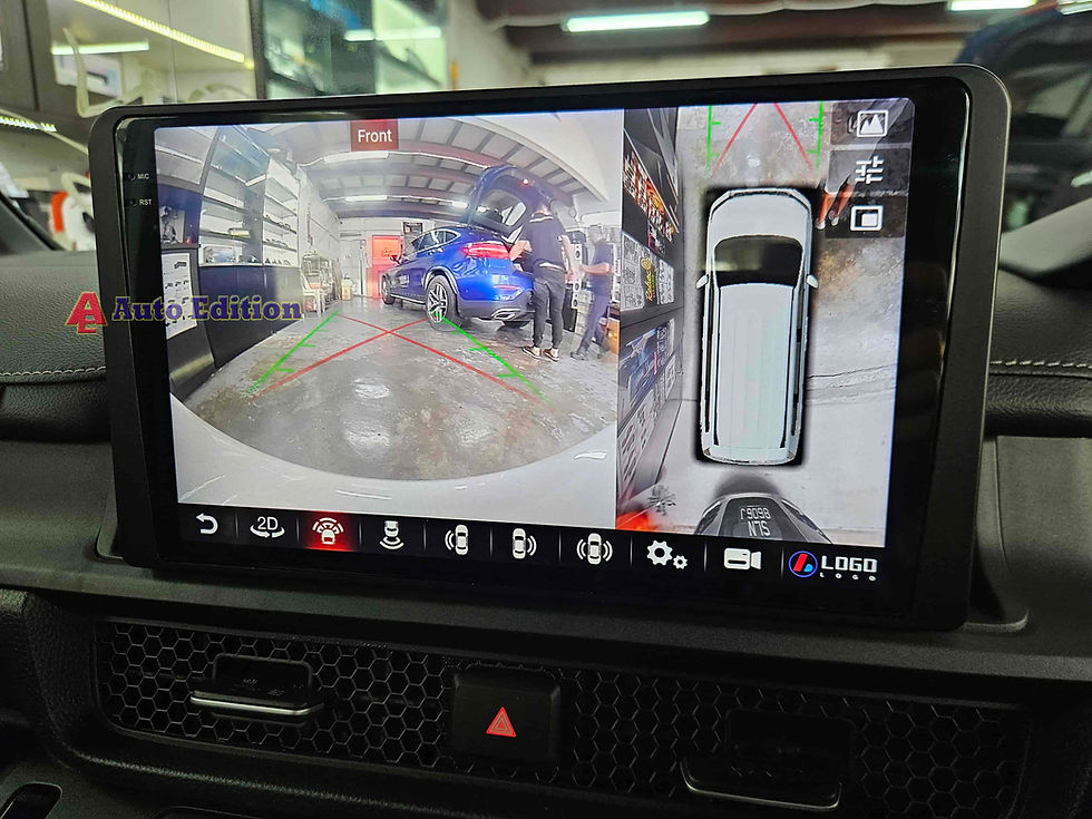 Nissan Serena C27 Car Android Radio Player, Car Roof Mount Monitor and Car Dash Camera + Power Pack Iroad upgraded - with Auto Edition | Singapore