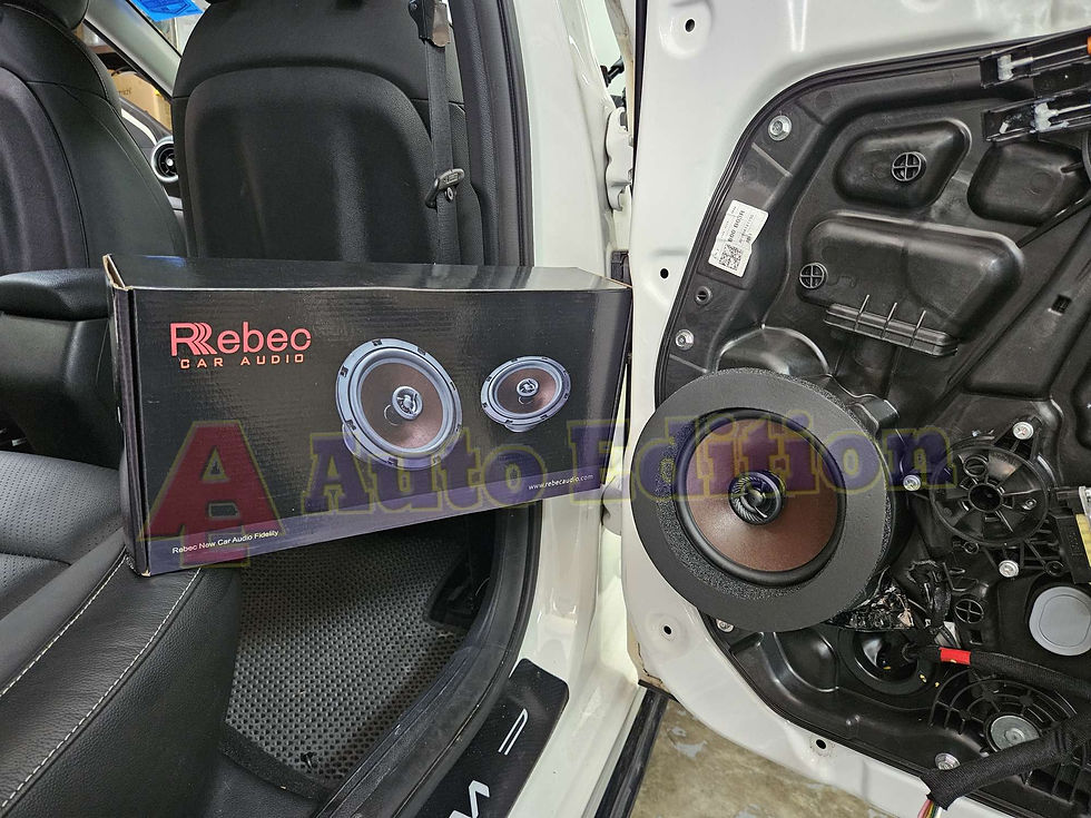 Mercedes CLA 180 Car Speakers - Rebec Car speakers rear Singapore