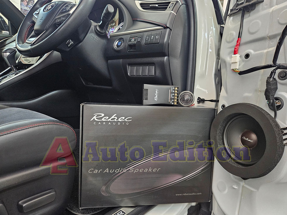 Toyota Harrier Car Speakers Rebec Car Audio, DSP Amplifier and Car